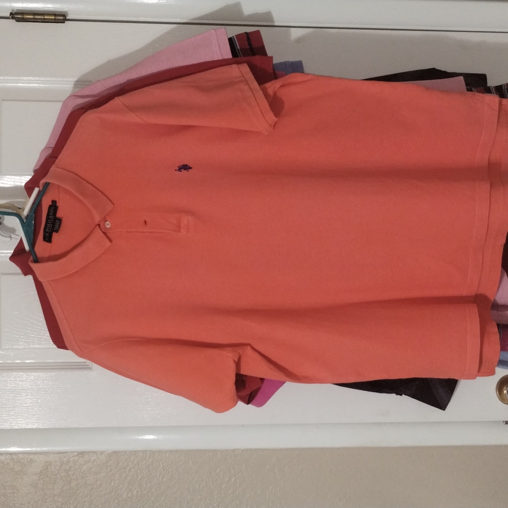 U.S. Polo Assn. XL short sleeve Orange, Salmon like color